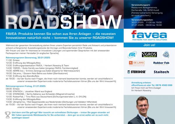 FAVEA roadshow